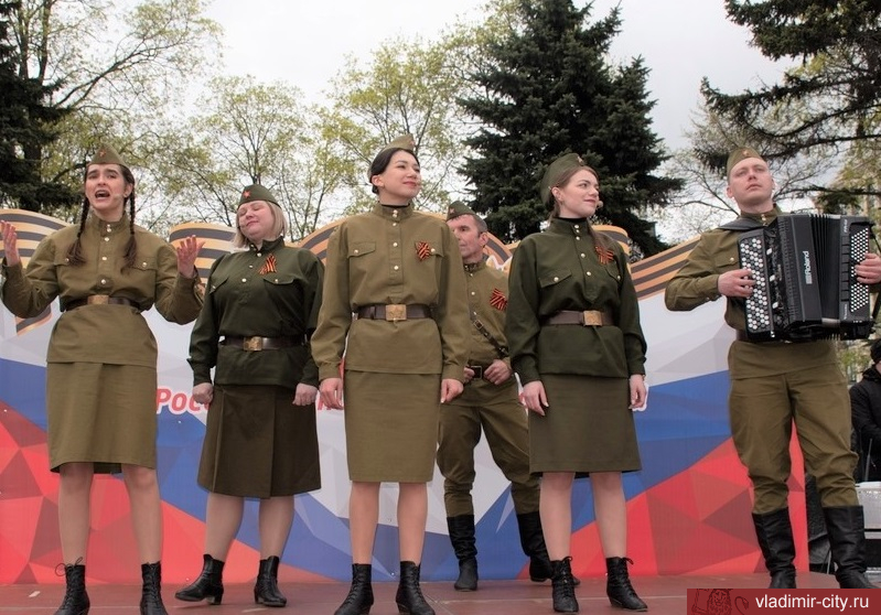 Во Владимире продолжается празднование Дня Победы