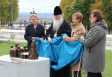 Во Владимире установили тактильную модель Успенского собора