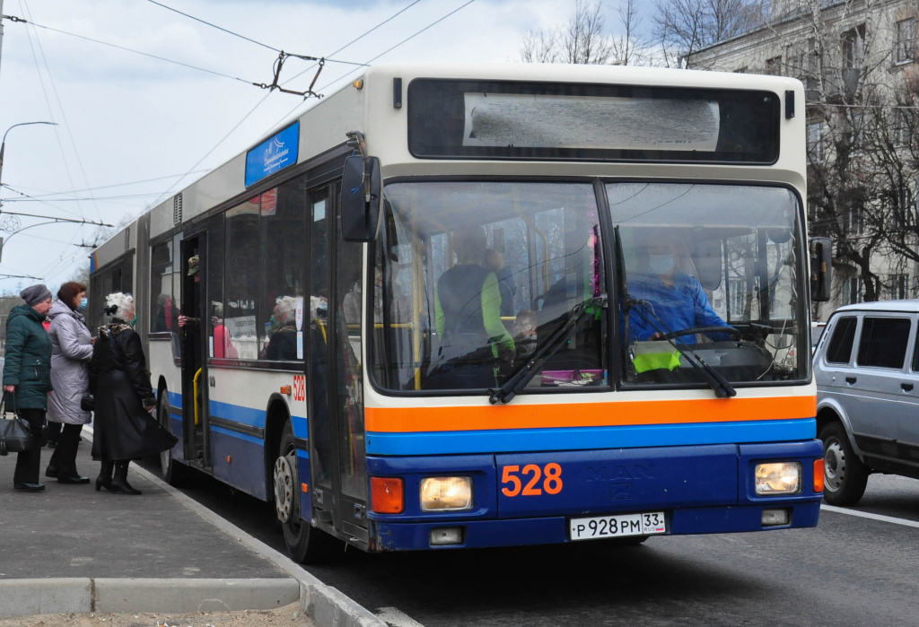 На Пасху во Владимире вводятся 5 дополнительных автобусных маршрутов